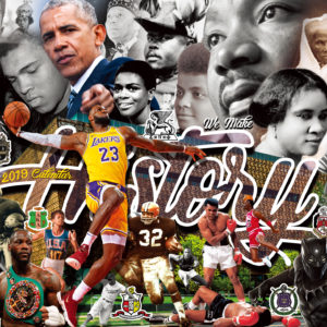 "We Make History" 2019 Calendar
