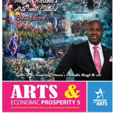 Display of Mayor Ras Baraka in Newark, NJ